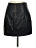 Free People 100% Polyurethane Black Faux Leather Skirt Size 0 - photo 2