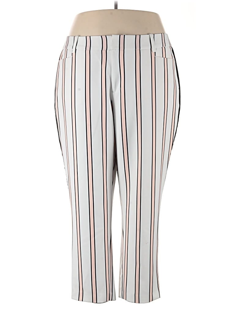 Pre-owned Eloquii Casual Pants In White