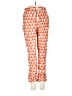 Faherty Print Orange Linen Pants Size XS - photo 1