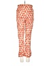 Faherty Print Orange Linen Pants Size XS - photo 2