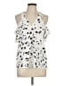 Cooper & Ella Ivory Sleeveless Blouse Size L - photo 1