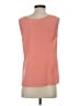 Liz Claiborne 100% Polyester Orange Sleeveless Top Size S - photo 2