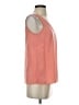 Liz Claiborne 100% Polyester Orange Sleeveless Top Size S - photo 4