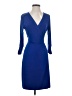 Calvin Klein Blue Cocktail Dress Size S (estimated) - photo 1