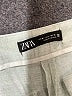Zara Plaid Gray Dress Pants Size 4 - photo 4