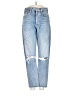 AGOLDE 100% Cotton Hearts Blue Jeans Size 24 waist - photo 1
