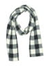 Lands' End Checkered-gingham Gray Black Scarf One size - photo 1