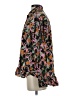 Roberta Freymann Print Green Pink Long Sleeve Blouse Size S - photo 5