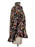 Roberta Freymann Print Green Pink Long Sleeve Blouse Size S - photo 4