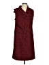 Calvin Klein Animal Print Red Casual Dress Size 3 - photo 1