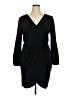 Simplee Black Cocktail Dress Size XL - photo 1