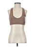TAN + LINES Brown Sports Bra Size XS - photo 1