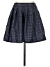 Unbranded Argyle Blue Formal Skirt Size S - photo 1
