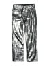 Gap 100% Cotton Metallic Silver Jeans Size 12 - photo 1