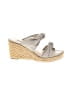 Stuart Weitzman Gray Ivory Sandals Size 9 1/2 - photo 1
