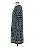 Max Studio Print Teal Black Casual Dress Size S - photo 5