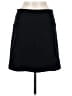 Elle Solid Black Casual Skirt Size 6 - photo 1