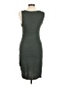 Leith Solid Gray Casual Dress Size M - photo 2