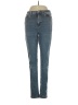 DKNY Jeans Solid Blue Jeans Size 27 waist - photo 1