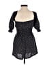 WeWoreWhat 100% Linen Polka Dots Black Romper Size XS - photo 2