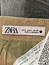 Zara Floral Tan Formal Skirt Size S - photo 4