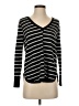 Caslon Stripes Black Cardigan Size XS - photo 1