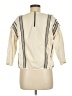 Eri + Ali Stripes Ivory Pullover Sweater Size M - photo 2