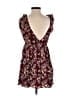 Blue Life 100% Rayon Burgundy Sleeveless Blouse Size XS - photo 2