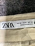 Zara Solid Tan Khakis Size 2 - photo 7