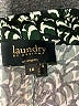 Laundry by Design Print Black Cocktail Dress Size 10 - photo 7