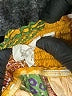 Let Me Be Print Orange Casual Skirt Size S - photo 3