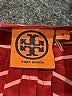 Tory Burch 100% Silk Red 3/4 Sleeve Silk Top Size 2 - photo 6