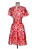Unbranded 100% Polyester Hearts Red Casual Dress Size S - photo 1
