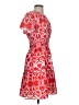 Unbranded 100% Polyester Hearts Red Casual Dress Size S - photo 4