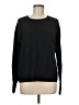 Intermix Solid Black Pullover Sweater Size M - photo 1