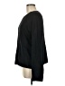 Intermix Solid Black Pullover Sweater Size M - photo 5