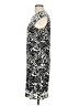 St. John Graphic Black Cocktail Dress Size 12 - photo 5