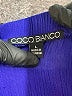 Coco Bianco 100% Rayon Solid Blue Cocktail Dress Size L - photo 4