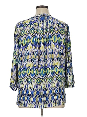Not Your Daughter's Jeans 3/4 Sleeve Blouse (view 2)