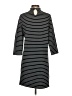 oasis Stripes Gray Casual Dress Size S - photo 2