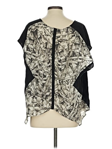 The Addison Story 3/4 Sleeve Silk Top (view 2)