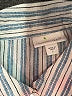 J.Jill Stripes Blue 3/4 Sleeve Button-Down Shirt Size S - photo 7