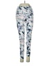 Bally Total Fitness Print Blue Active Pants Size S - photo 1