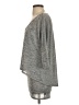 White House Black Market Gray 3/4 Sleeve Top Size XS - photo 5
