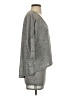 White House Black Market Gray 3/4 Sleeve Top Size XS - photo 4