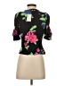 oasis Black Short Sleeve Blouse Size XS - photo 2