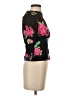 oasis Black Short Sleeve Blouse Size XS - photo 4