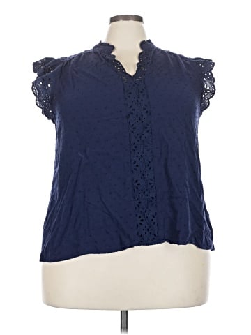 Flower & Feather Sleeveless T-Shirt (view 1)