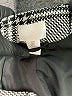 H&M 100% Polyester Plaid Gray Coat Size S - photo 6