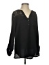 Express 100% Polyester Black Long Sleeve Blouse Size XS - photo 1